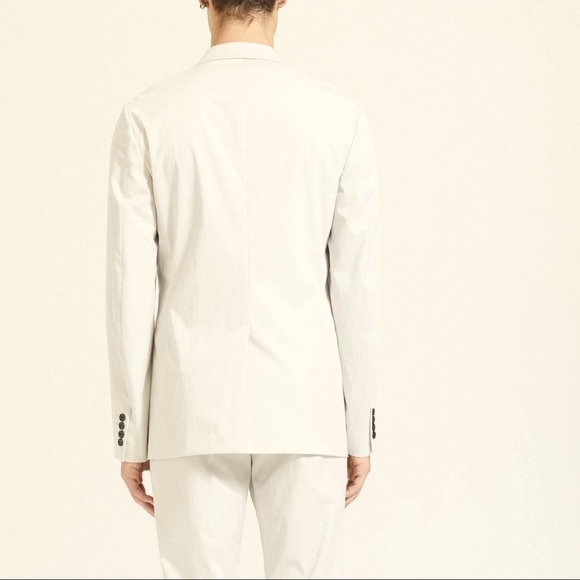 Theory Man single breasted unlined cotton blend blazer sz 44 in EUC - Picture 2 of 8